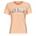 textil Dame T-shirts m. korte ærmer Guess SEQUINS LOGO TEE Pink