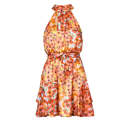 textil Dame Korte kjoler Guess ROMANA FLARE Flerfarvet