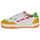 Sko Dame Lave sneakers Caval PLAYGROUND Hvid / Orange / Pink
