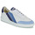 Sko Herre Lave sneakers Caval LOW SLASH 50 SHADES OF BLUE Hvid / Blå