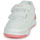 Sko Pige Lave sneakers Geox J WASHIBA GIRL Hvid / Pink