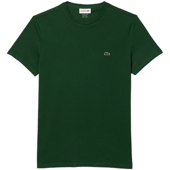 textil Herre T-shirts & poloer Lacoste Regular Fit T-Shirt - Vert Grøn