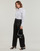 textil Dame Skjorter / Skjortebluser Karl Lagerfeld crop poplin shirt Hvid