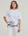 textil Dame T-shirts m. korte ærmer Karl Lagerfeld karl signature hem t-shirt Hvid