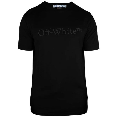 textil Herre T-shirts & poloer Off-White  Sort