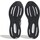 Sko Lave sneakers adidas Originals HQ3790 Sort