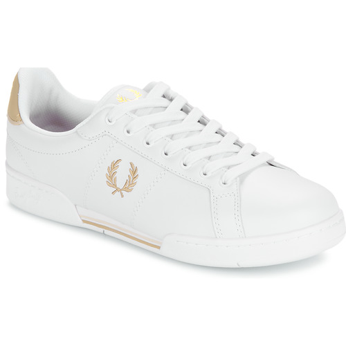 Sko Herre Lave sneakers Fred Perry B722 Leather Hvid