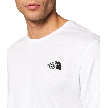 The North Face M LS SIMPLE DOME TEE Hvid