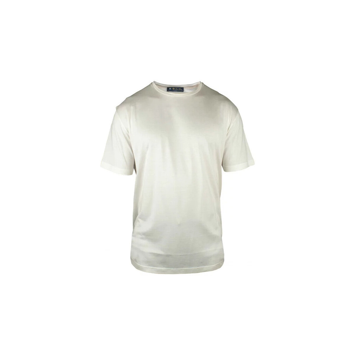textil Herre T-shirts & poloer Loro Piana  Hvid