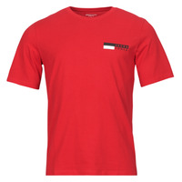 textil Herre T-shirts m. korte ærmer Jack & Jones JJECORP LOGO TEE PLAY SS O-NECK Rød