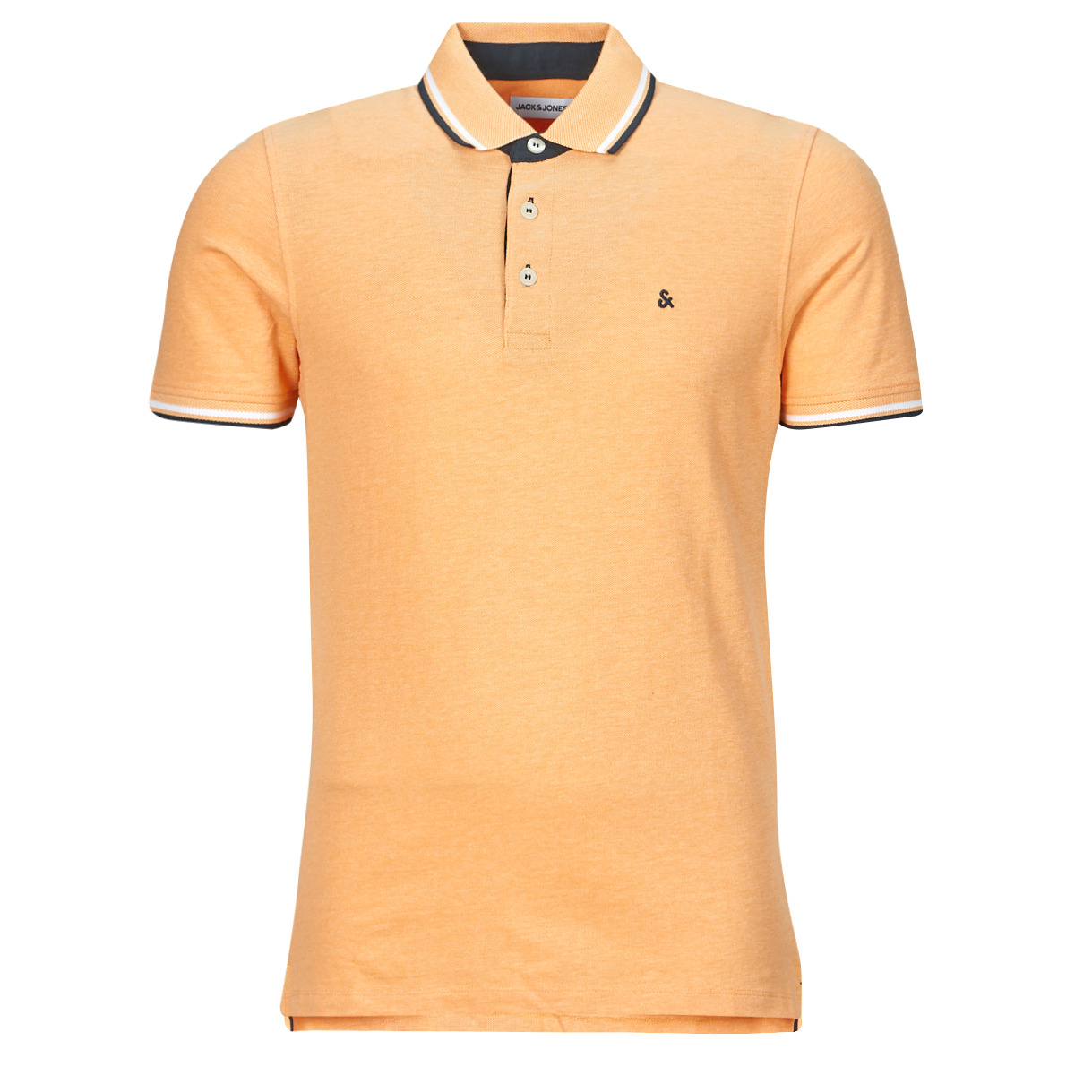 textil Herre Polo-t-shirts m. korte ærmer Jack & Jones JJEPAULOS POLO SS Orange