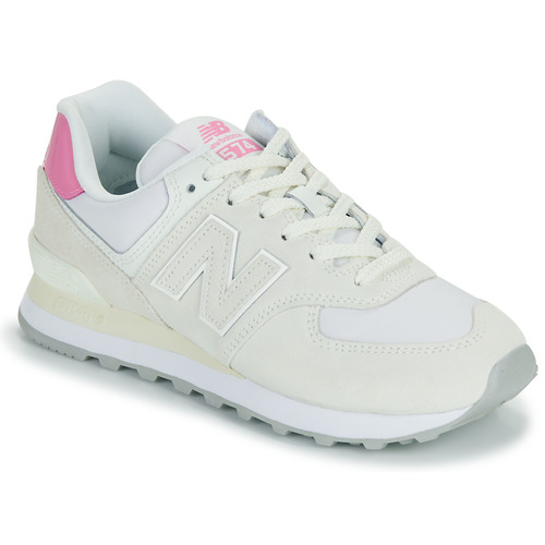 Sko Dame Lave sneakers New Balance 574 Beige / Pink