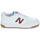Sko Lave sneakers New Balance 480 Hvid / Bordeaux