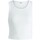 textil Dame Toppe / T-shirts uden ærmer Jack & Jones 12200401 FALLON Hvid