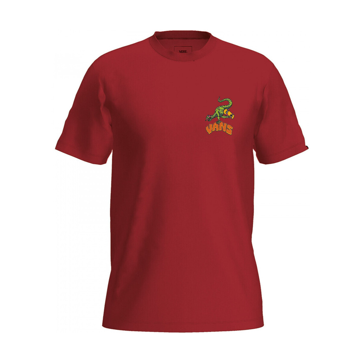textil Børn T-shirts & poloer Vans Dino egg plant ss Rød
