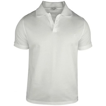 textil Herre T-shirts & poloer Saint Laurent  Hvid