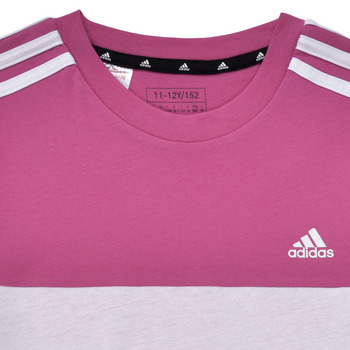 Adidas Sportswear J 3S TIB T Pink / Hvid