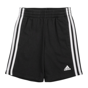 textil Børn Shorts Adidas Sportswear LK 3S SHORT Sort / Hvid