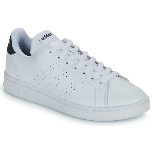 Sko Dame Lave sneakers Adidas Sportswear ADVANTAGE Hvid / Sveske