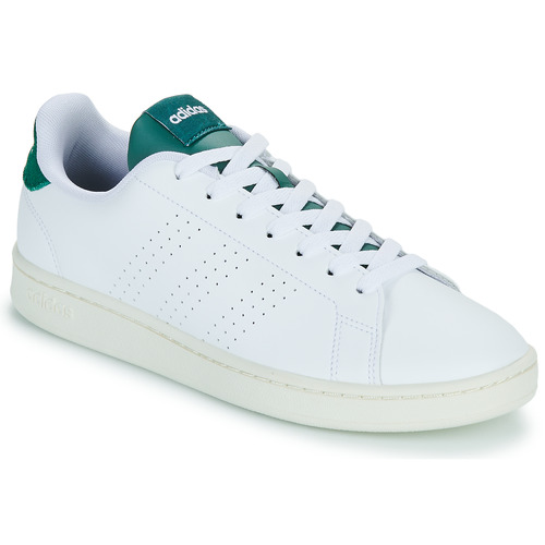 Sko Herre Lave sneakers Adidas Sportswear ADVANTAGE Hvid / Grøn