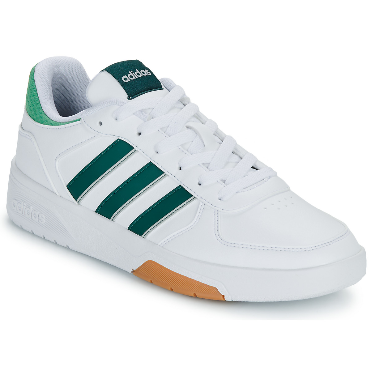 Sko Herre Lave sneakers Adidas Sportswear COURTBEAT Hvid / Grøn