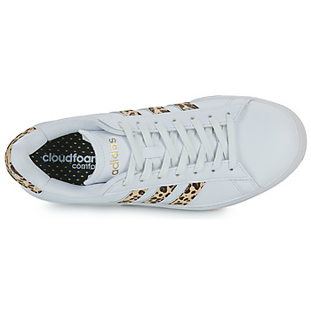 Adidas Sportswear GRAND COURT 2.0 Hvid / Leopard