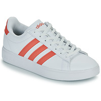 Sko Dame Lave sneakers Adidas Sportswear GRAND COURT 2.0 Hvid / Koral