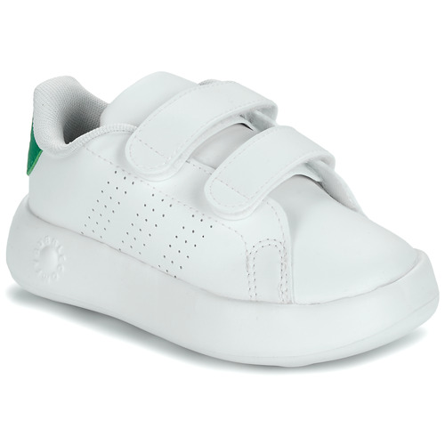 Sko Børn Lave sneakers Adidas Sportswear ADVANTAGE CF I Hvid / Grøn