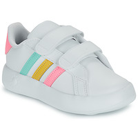 Sko Pige Lave sneakers Adidas Sportswear GRAND COURT 2.0 CF I Hvid / Flerfarvet