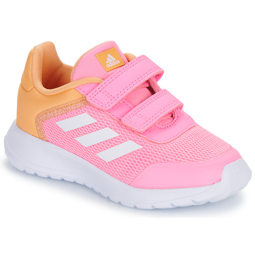 Sko Pige Lave sneakers Adidas Sportswear Tensaur Run 2.0 CF I Pink / Orange