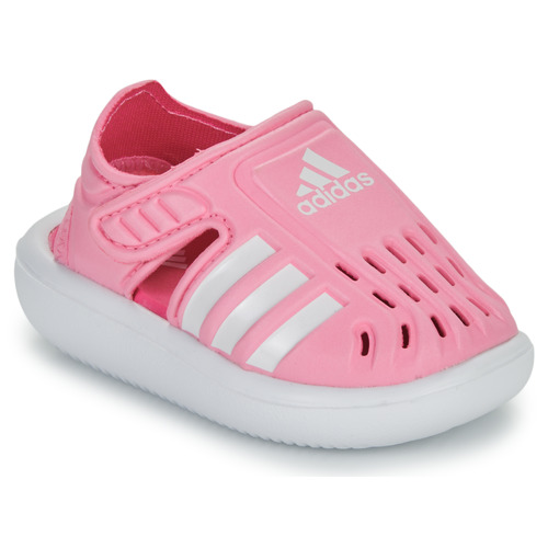 Sko Pige Lave sneakers Adidas Sportswear WATER SANDAL I Pink / Hvid