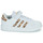 Sko Pige Lave sneakers Adidas Sportswear GRAND COURT 2.0 EL K Hvid / Leopard