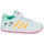 Sko Pige Lave sneakers Adidas Sportswear GRAND COURT MINNIE EL K Hvid / Gul / Pink