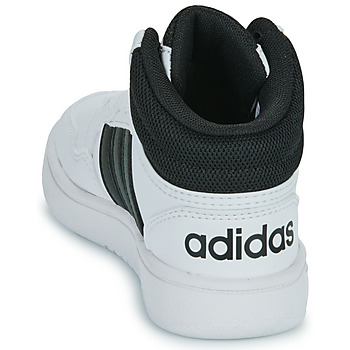Adidas Sportswear HOOPS 3.0 MID K Hvid / Sort