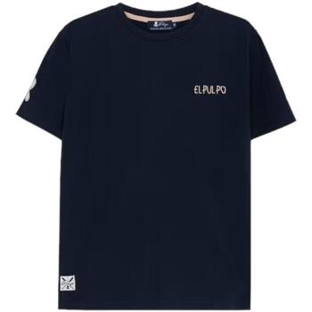 textil Dreng T-shirts m. korte ærmer Elpulpo  Blå