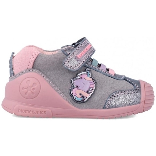 Sko Børn Sneakers Biomecanics Baby Sneakers 231112-A - Serrage Pink
