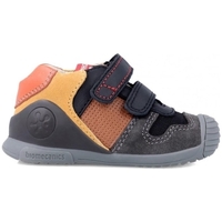 Sko Børn Sneakers Biomecanics Baby Sneakers 231124-A - Negro Orange