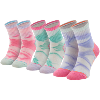 Undertøj Pige Sportsstrømper Skechers 3PPK Girls Casual Fancy Tie Die Socks Flerfarvet