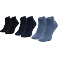 Undertøj Herre Sportsstrømper Skechers 3PPK Basic Quarter Socks Blå