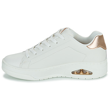 Skechers UNO COURT - COURTED AIR Hvid / Guld