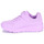 Sko Pige Lave sneakers Skechers UNO LITE - CLASSIC Violet