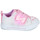 Sko Pige Lave sneakers Skechers TWINKLE SPARKS - GLITTER GEMS Hvid / Pink