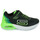Sko Dreng Lave sneakers Skechers MICROSPEC MAX II - VODROX Sort / Grøn