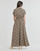 textil Dame Lange kjoler Betty London ROBINA Sort / Flerfarvet