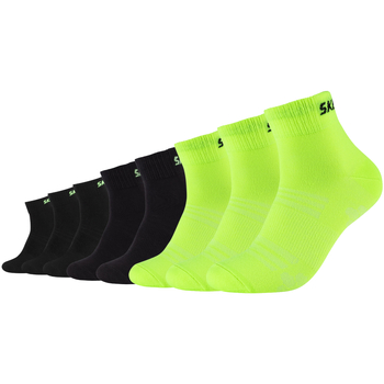 Undertøj Sportsstrømper Skechers 3PPK Men Mesh Ventilation Quarter Socks Flerfarvet