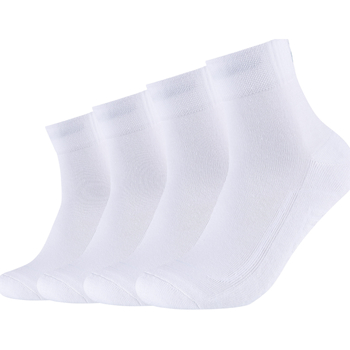 Undertøj Sportsstrømper Skechers 2PPK Unisex Basic Cushioned Quarter Socks Hvid