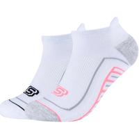 Undertøj Sportsstrømper Skechers 2PPK Basic Cushioned Sneaker Socks Hvid