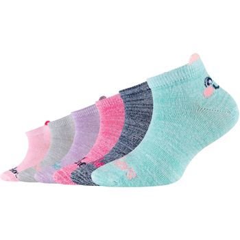 Undertøj Pige Sportsstrømper Skechers 6PPK Girls Casual Super Soft Sneaker Socks Flerfarvet