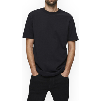 textil Herre T-shirts & poloer Selected 16077385 BLACK Sort