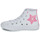 Sko Pige Høje sneakers Converse CHUCK TAYLOR ALL STAR Hvid / Pink